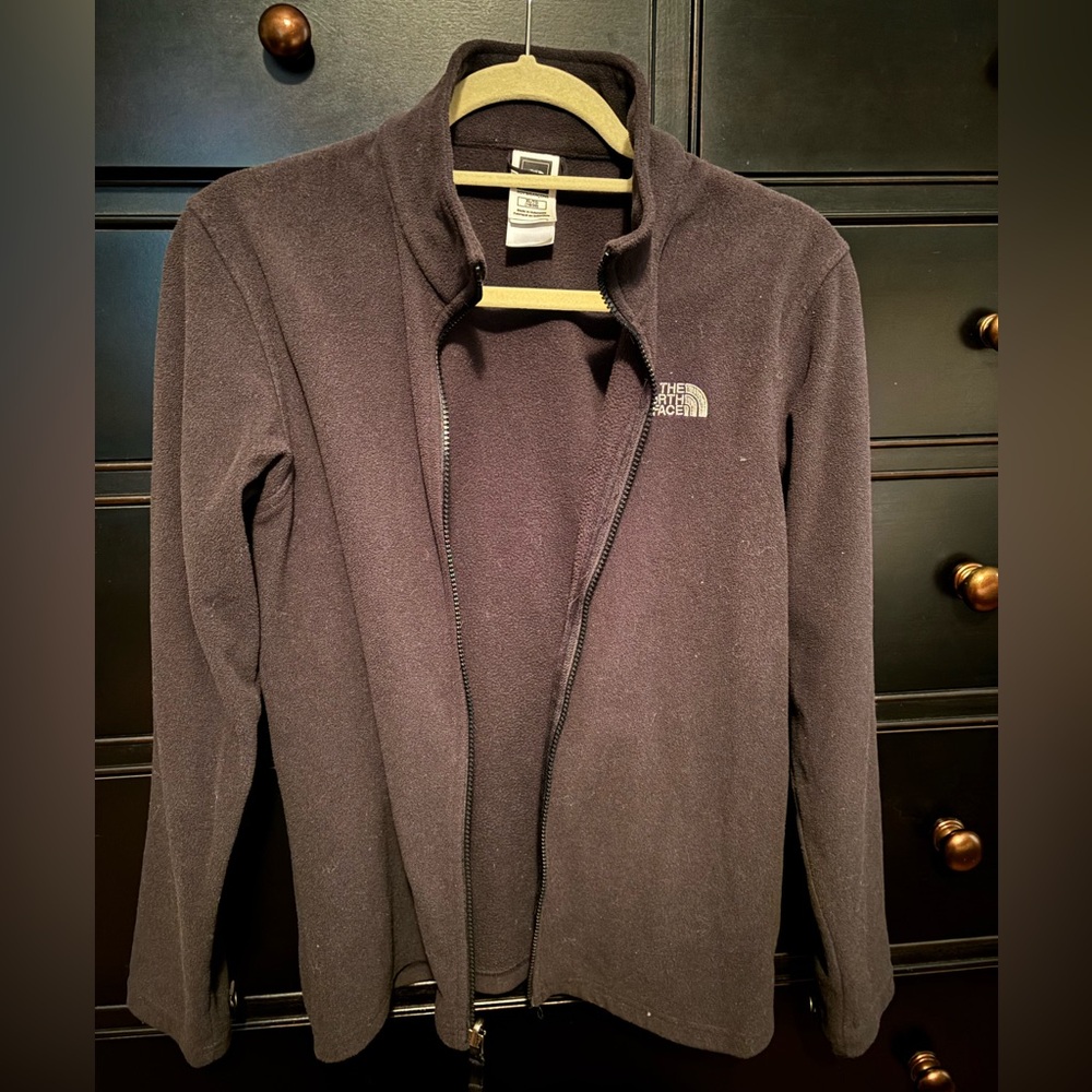 The North Face Youth Black Fleece Full-Zip Jacket